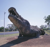 Crocodile Statue - Foster Accommodation