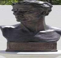 Adam Lindsay Gordon Bronze Bust - Foster Accommodation