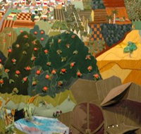 Griffith Regional Theatre Soft Sculptured Curtain - Foster Accommodation