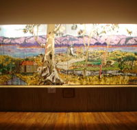 Adaminaby Memorial Hall Stage Curtain - Foster Accommodation