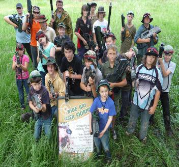 Wide Bay Laser Skirmish - Foster Accommodation 1