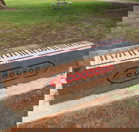 Piano Park Bench Moonta - Foster Accommodation