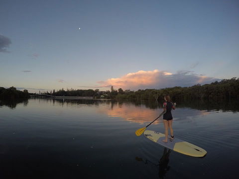 Paddleboard At Back Creek South West Rocks - Foster Accommodation 1