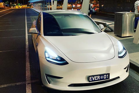 Adelaide Airport Arrival Transfer OR Tour In A Tesla Model3 EV - Foster Accommodation 0