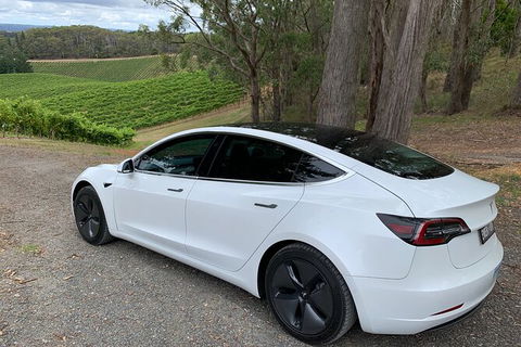 Adelaide Airport Departure Transfer In A Tesla Model3 EV - Foster Accommodation 2