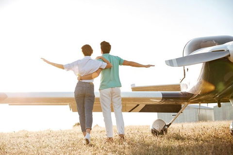 Romance Aircraft Flight + Scenic Tour + 3 Course Lunch + Beer Tasting + Hamper - Foster Accommodation 0
