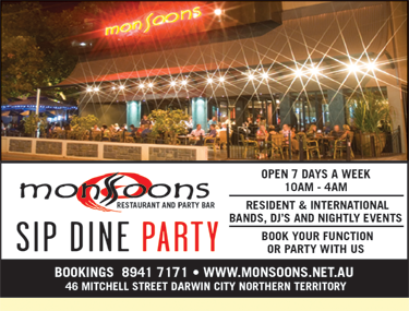 Monsoons Restaurant And Party Bar - Foster Accommodation 3