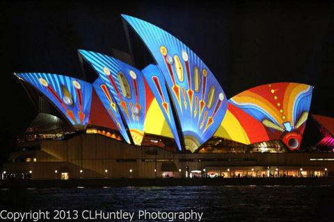 Vivid Sydney Dinner Cruise On Sydney Showboats - Foster Accommodation 1