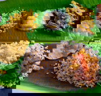 Babaji's Big Fat Keralan banana leaf feast - Foster Accommodation