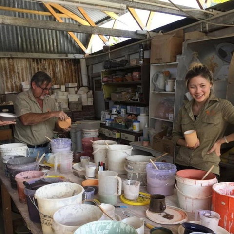 Introductory Pottery Glazing Class - Foster Accommodation 0