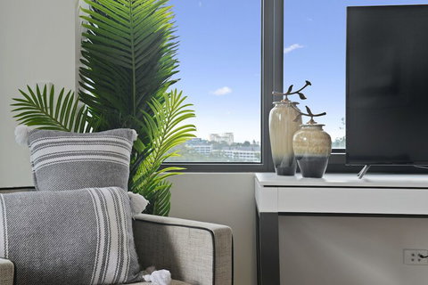 New Contemporary Apartment Near Macquarie Centre - Foster Accommodation 5