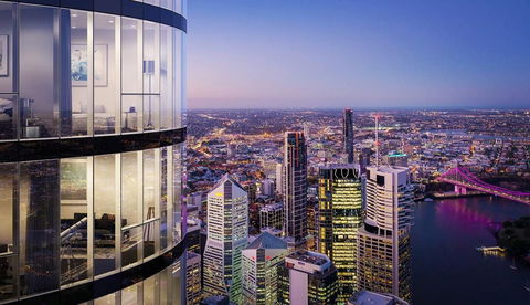 Arise Brisbane Skytower - Foster Accommodation 1