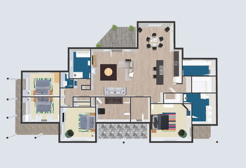 Grandview Accommodation - The Elm Tree Apartments - Foster Accommodation 32