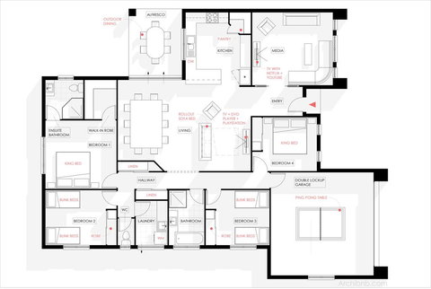 Family Friendly Holiday Home - Foster Accommodation 2