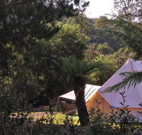 Glamping at Zeehan Bush Camp - Foster Accommodation