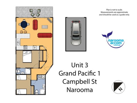 Grand Pacific I Unit 3 - Foster Accommodation 1