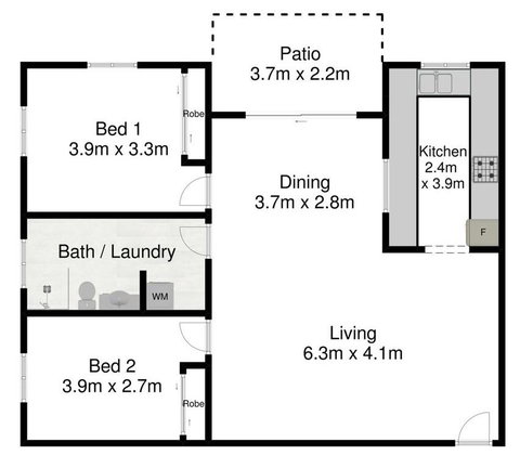 Spacious 2 Bedroom Beach Side Apartment - Close To Shopping Centre With Coles, Health Food Shop, Sushi, Pizza, Cafes, Hairdresse - Foster Accommodation 2