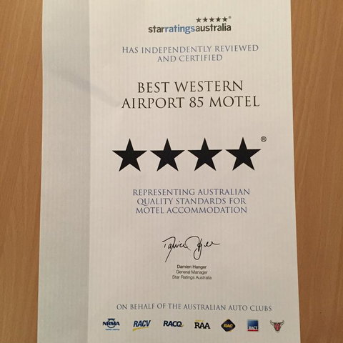 Best Western Airport 85 Motel - Foster Accommodation 40