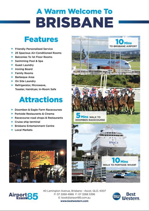 Best Western Airport 85 Motel - Foster Accommodation 21