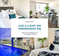 Lux 2BR on Hindmarsh SQ - Foster Accommodation