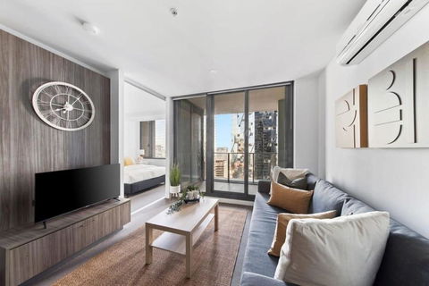 A 2BR Apt With City Views Next To Southern Cross - Foster Accommodation 1