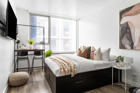 A Cozy Studio Next To Queen Victoria Market - Foster Accommodation 1