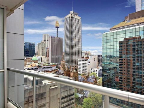 Accommodation Sydney - Kent Street Sydney CBD Top Floor 2 Bedroom Apartment With Balcony - Foster Accommodation 3