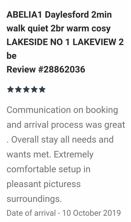 Abelia Cottages SPA LAKESIDE COTTAGE NO 1 - Foster Accommodation 3