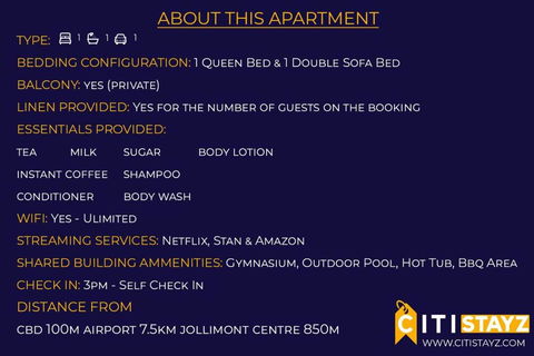 Perfectly Located Modern Apartment - Canberra CBD - Foster Accommodation 2