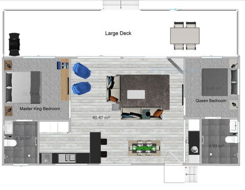 BINALONG BRAE @ Bay Of Fires Two Bedroom Both With Ensuites - Foster Accommodation 2