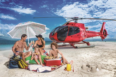 Private Helicopter Tour: Reef Island Snorkeling And Gourmet Picnic Lunch - Foster Accommodation 0