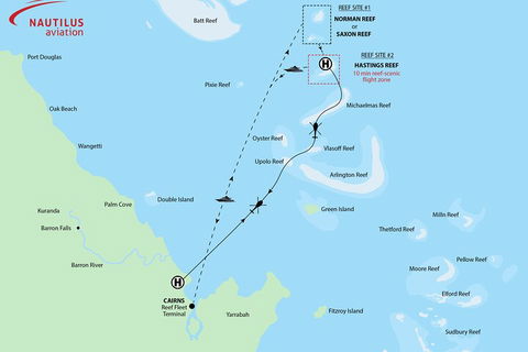 Great Barrier Reef Scenic Helicopter Tour And Cruise From Cairns - Foster Accommodation 4