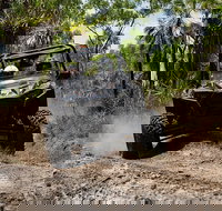 Skyfall 2 hour off-road tour in Darwin 3 people in a 4 seater vehicle - Foster Accommodation