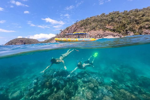 Great Barrier Reef Scenic Flight And Ocean Rafting Whitehaven Beach Day Trip - Foster Accommodation 0
