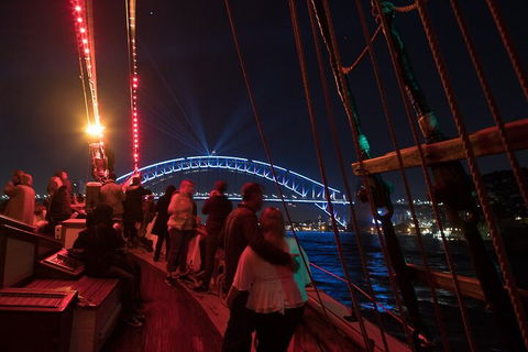 Vivid Tall Ships Dinner Cruise On Sydney Harbour - Foster Accommodation 1