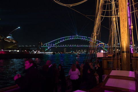 Vivid Tall Ships Dinner Cruise On Sydney Harbour - Foster Accommodation 3