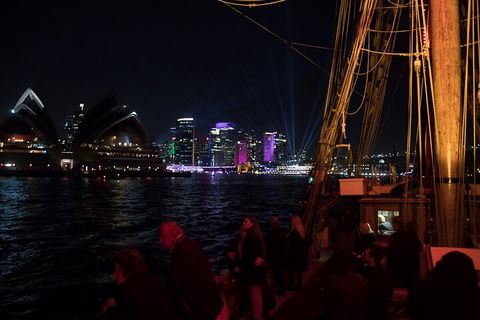 Vivid Tall Ships Dinner Cruise On Sydney Harbour - Foster Accommodation 4