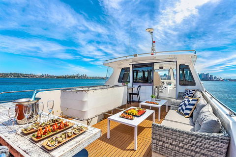 Vivid 90-Minute Sydney Harbour Intimate Catamaran Cruise With Canapes - Foster Accommodation 4